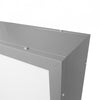 Leuchtkasten Standard Scheibe beidseitig  Detailsansicht
