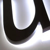 LED Leuchtbuchstaben Rückleuchter Aluminium Acylglas