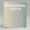Sponsorenwand Pressewand Logowand einseitig ohne LEDs